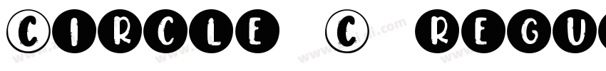Circle ( C ) regular字体转换